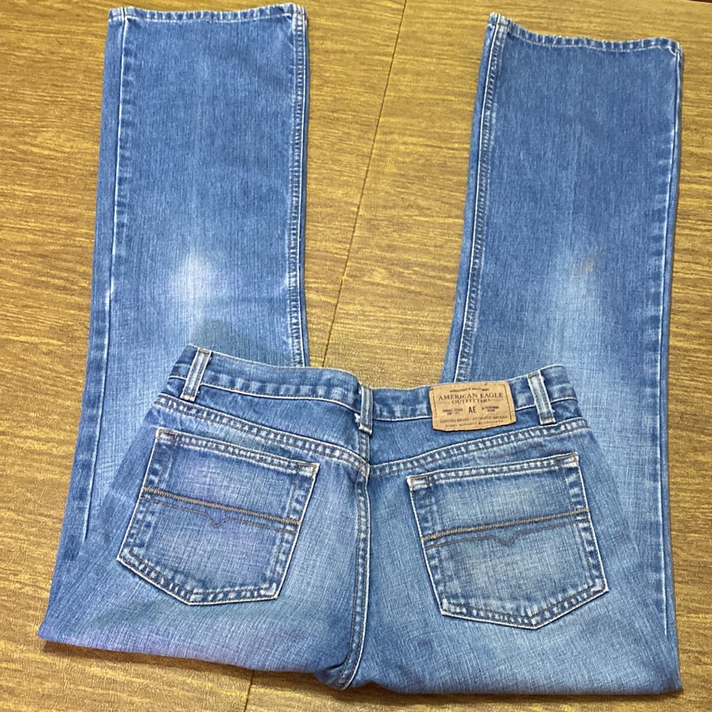 American Eagle Outfitters Classic Blue Boot Cut Jeans